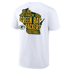 Green Bay Packers Fanatics Branded Hot Shot T-Shirt - White