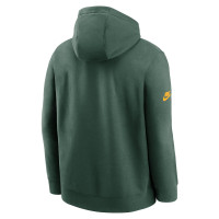 Green Bay Packers Nike 2023 Sideline Club Alternate Tri-Blend Pullover Hoodie - Green