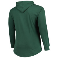 Green Bay Packers Fanatics Branded Big & Tall Front Runner Pullover Hoodie - Green