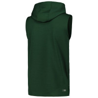 Green Bay Packers MSX by Michael Strahan Marathon Sleeveless Pullover Hoodie - Green