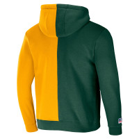 Green Bay Packers NFL x Staple Split Logo Pullover Hoodie - Hunter Green