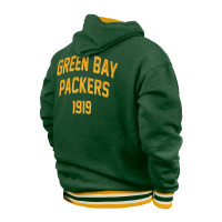 Green Bay Packers New Era Big & Tall NFL Pullover Hoodie -  Green