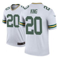 Men Green Bay Packers #20 Kevin King White Nike legend color rush Jersey - Men's