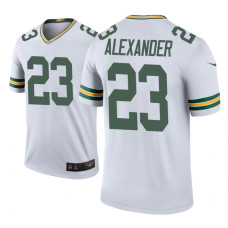 Men Green Bay Packers #23 Jaire Alexander White Nike legend color rush Jersey - Men's