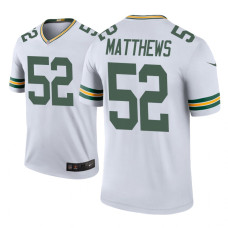 Men Green Bay Packers #52 Clay Matthews White Nike legend color rush Jersey - Men's