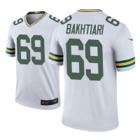 Men Green Bay Packers #69 David Bakhtiari White Nike legend color rush Jersey - Men's