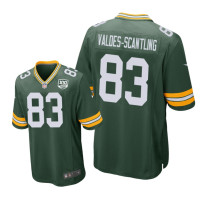 Men Green Bay Packers #83 Green Marquez Valdes-Scantling Nike Game Jersey