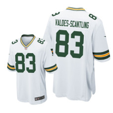 Men Green Bay Packers #83 White Marquez Valdes-Scantling Nike Game Jersey