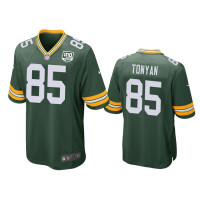 Men Green Bay Packers #85 Green Robert Tonyan Nike Game Jersey