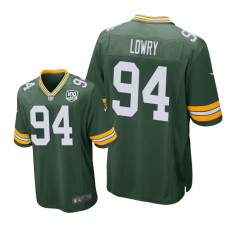 Men Green Bay Packers #94 Green Dean Lowry Nike Game Jersey