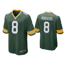 Men Green Bay Packers #8 Amari Rodgers Green Game Jersey