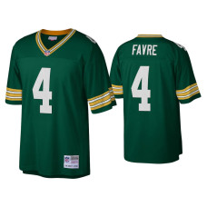 Men Green Bay Packers #4 Brett Favre Green Legacy Replica Jersey