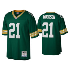 Men Green Bay Packers #20 Charles Woodson Green 2010 Legacy Replica Jersey