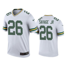 Men Green Bay Packers #26 Darnell Savage Jr. White NFL Draft Color Rush Legend Jersey