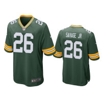 Men Green Bay Packers #26 Darnell Savage Jr. Green NFL Draft Game Jersey