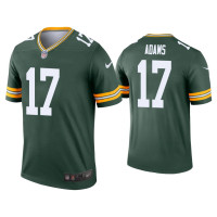 Men Green Bay Packers #17 Davante Adams Green Legend Jersey