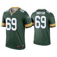 Men Green Bay Packers #69 David Bakhtiari Green Legend Jersey