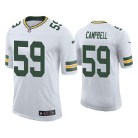 Men Green Bay Packers #59 De'Vondre Campbell Vapor Limited White Jersey