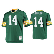 Men Green Bay Packers #14 Don Hutson Green Throwback Retired Jersey