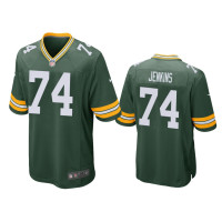 Men Green Bay Packers #74 Elgton Jenkins Green NFL Draft Game Jersey