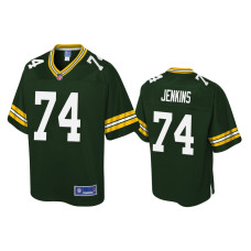 Men Green Bay Packers #74 Elgton Jenkins Green Pro Line Jersey