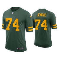 Men Green Bay Packers #74 Elgton Jenkins Vapor Limited Green Jersey