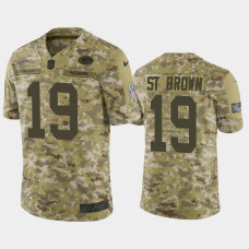 Men Green Bay Packers #19 Equanimeous St. Brown Nike Salute to Service Jersey - Camo