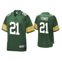 Men Green Bay Packers #21 Eric Stokes Green Pro Line Jersey