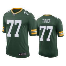 Men Green Bay Packers #77 100th Season Billy Turner Green Limited Jersey