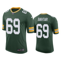 Men Green Bay Packers #69 100th Season David Bakhtiari Green Limited Jersey