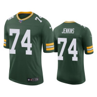 Men Green Bay Packers #74 100th Season Elgton Jenkins Green Limited Jersey