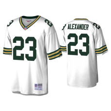 Men Green Bay Packers #23 Jaire Alexander White 1996 Legacy Replica Throwback Jersey