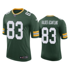 Men Green Bay Packers #83 Marquez Valdes-Scantling 100th Season Green Vapor Limited Jersey