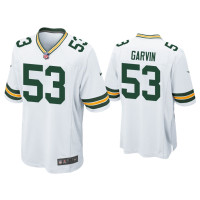 Men Green Bay Packers #53 Jonathan Garvin White Game Jersey