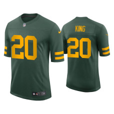 Men Green Bay Packers #20 Kevin King Vapor Limited Green Jersey