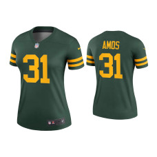 Women Green Bay Packers #31 Adrian Amos Green Alternate Legend Jersey