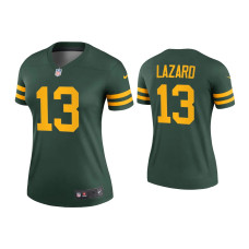 Women Green Bay Packers #13 Allen Lazard Green Alternate Legend Jersey