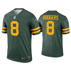 Men Green Bay Packers #8 Amari Rodgers Green Alternate Legend Jersey