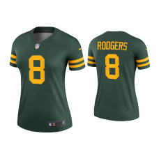 Women Green Bay Packers #8 Amari Rodgers Green Alternate Legend Jersey