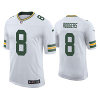 Men Green Bay Packers #8 Amari Rodgers Vapor Limited White Jersey