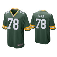 Men Green Bay Packers #78 Cole Van Lanen Green Game Jersey