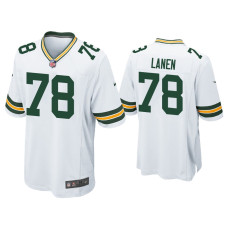 Men Green Bay Packers #78 Cole Van Lanen White Game Jersey