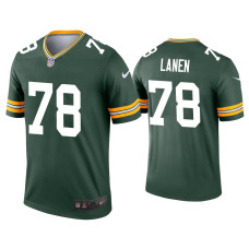 Men Green Bay Packers #78 Cole Van Lanen Green Legend Jersey