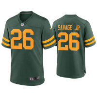 Men Green Bay Packers #26 Darnell Savage Jr. Green Alternate Game Jersey