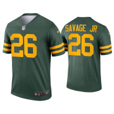 Men Green Bay Packers #26 Darnell Savage Jr. Green Alternate Legend Jersey