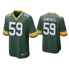 Men Green Bay Packers #59 De'Vondre Campbell Green Game Jersey