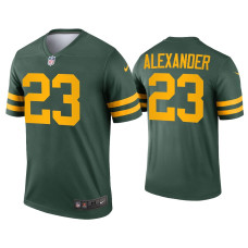 Men Green Bay Packers #23 Jaire Alexander Green Alternate Legend Jersey