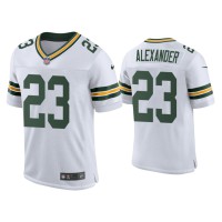 Men Green Bay Packers #23 Jaire Alexander White Classic Vapor Elite Jersey