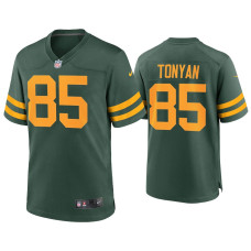 Men Green Bay Packers #85 Robert Tonyan Green Alternate Game Jersey