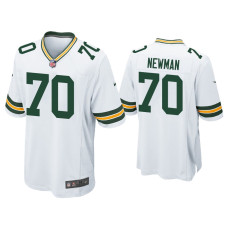 Men Green Bay Packers #70 Royce Newman White Game Jersey